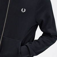 FRED PERRY 男士卫衣休闲开衫拉链外套纯棉重磅J7504