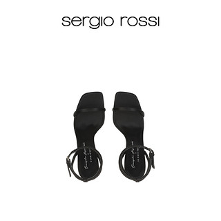 Sergio Rossi/SR女鞋Evangelie系列一字带高跟凉鞋