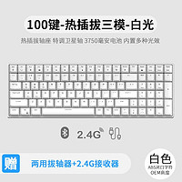 ROYAL KLUDGE RK100 客制化机械键盘无线2.4G