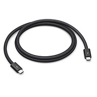 Apple雷雳 4 (USB‑C) Pro 织连接线 (1 米)  iPhone iPad 手机 平板 数据线 充电线 快速充电