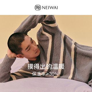 NEI WAI NEIWAI内外千层绒|可外穿家居服套装保暖美拉德半边绒