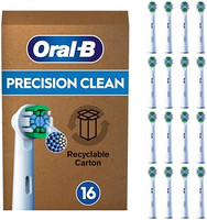 Oral-B 欧乐-B Pro Pro Precision Clean 电动牙刷头，X 形刷毛，信箱就绪包装，16 件装