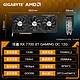  GIGABYTE 技嘉 RX7700XT 魔鹰 AMD游戏 AI设计绘图渲染 独立显卡 RX7700XT GAMING OC 12G 魔鹰　