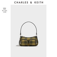 CHARLES & KEITH CHARLES&KEITH复古格子单肩包腋下包包女包CK2-20151233