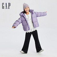 Gap 盖璞 女童冬季2023LOGO防泼水连帽羽绒服810802儿童装保暖外套