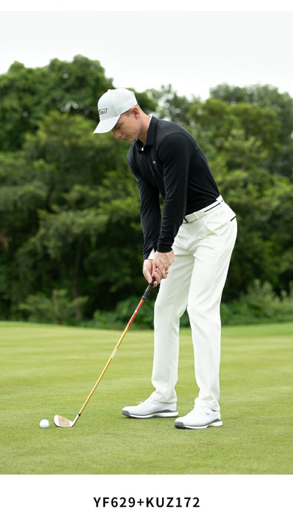 pgm高尔夫长裤男士裤子 秋冬款服装 柔软高弹男装 golf运动面料 kuz