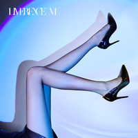 Limerence M 涞觅润丝 高腰无缝裆开裆丝袜丝滑超薄透明性感穿搭女袜连裤袜 碳黑