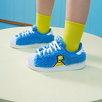 adidas 阿迪达斯 outlets阿迪达斯三叶草SUPERSTAR辛普森联名男小童板鞋
