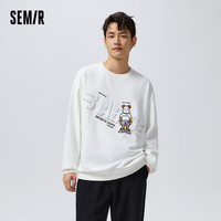 Semir 森马 卫衣男宽松潮酷时尚卡通春秋休闲运动风韩版落肩圆领舒适上衣
