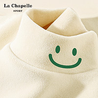 拉夏贝尔 La Chapelle 半高领慵懒风打底衫女内搭冬套头保暖长袖上衣