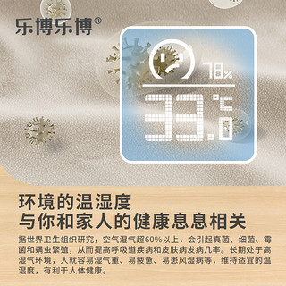 乐博乐博电子温湿度计家用高精准度室内婴儿房气温数显温度表显示