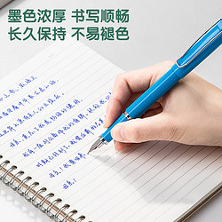 deli 得力 钢笔墨囊书写钢笔套装通用可替换囊式墨水练字