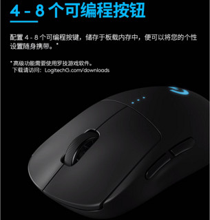 logitech 罗技 GPRO无线鼠标GPW狗屁王游戏电竞外设有线台式-新疆专属