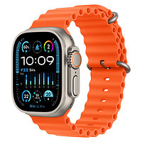 Apple 苹果 Watch Ultra2 2023 苹果手表49毫米钛金属表壳海洋表带