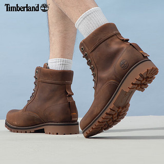 Timberland添柏岚马丁靴男鞋秋冬户外徒步通勤舒适耐磨牛皮工装休闲靴A2JJB A2JJBF13  44/10