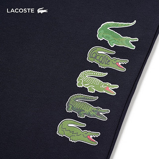 LACOSTE法国鳄鱼男装时尚潮流束腿休闲裤长裤|XH3585 HDE/藏青色 2/XS/165
