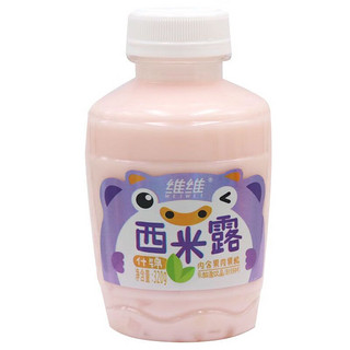 维维西米露乳酸菌多口味酸奶水果罐头休闲饮品果味早餐料 3口味各1瓶