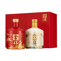 舍得 品味舍得 中国神话人物套装(雷神火神)500ml*2瓶 礼盒装正品清仓