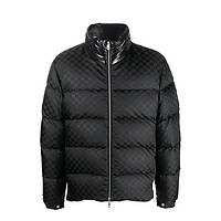 蒙口（Moncler）男士Nijima徽标立领羽绒夹克 黑色 1A00206 596C0 999 1码175/88A