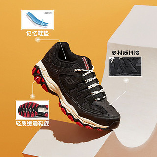 限尺码：SKECHERS 斯凯奇 秋冬季男鞋复古慢跑鞋运动鞋尺码偏小跑步鞋