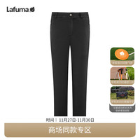 LAFUMA乐飞叶长裤女 户外秋冬修身弹力天丝棉混纺休闲裤徒步 LFPA3DL28 黑色BK 160/66A(36)