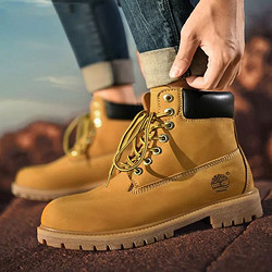 timberland添柏嵐高幫大黃靴戶外防水男鞋10061