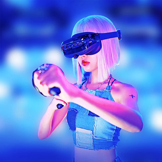 玩出梦想 YVR2高端vr眼镜一体机智能眼镜3d虚拟现实体感游戏机串流头戴显示器观影vision pro平替