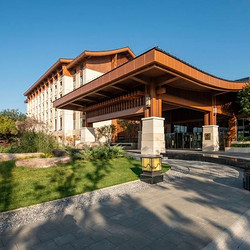 京郊后花园近夏都花园北京世园凯悦嘉轩酒店嘉轩双床房带沙发床1晚双