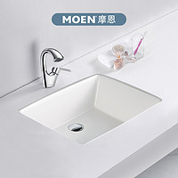 MOEN 摩恩 台下盆SW50710/50730方形陶瓷易洁嵌入式洗手洗脸卫生间台盆