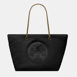 TORY BURCH 汤丽柏琦 Ella Puffy 女士单肩包 黑色