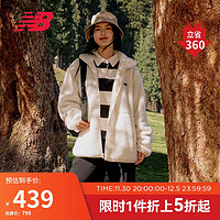 NEW BALANCE23年男女同款早秋运动针织仿羊羔毛外套AMJ33333 CIC L