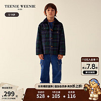 Teenie Weenie Kids小熊童装男童时尚工装风牛仔裤 牛仔色 120cm