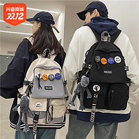 法玛莎 其他品牌 书包女大学生韩版高中旅行双肩包男初中生ins日系大容量电脑背包
