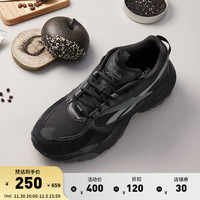Reebok 锐步 男女FLUFFIPUFF黑武士贝果鞋运动休闲舒适老爹鞋 浓情巧克力-HP7489 中国码:36.5(23.6cm),US:5.5