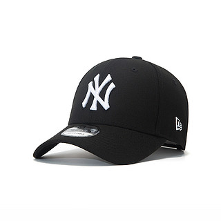 NEW ERA 纽亦华 秋冬MLB NY纽约洋基男款女款可调节棒球帽弯檐帽鸭舌帽