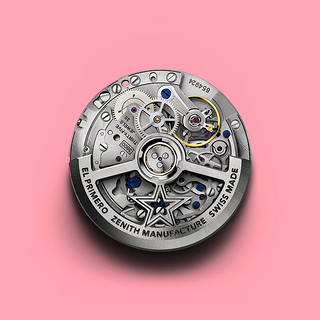 ZENITH 真力时 瑞士腕表系列表特别版自动机械表计时码表Pink特别版粉红色
