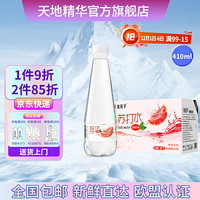 天地精华 果味苏打水0糖0脂0卡苏打水饮料多种口味410ml