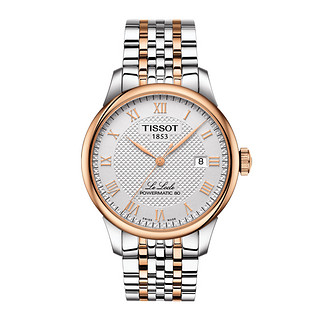 TISSOT 天梭 力洛克系列 39.3毫米自动上链腕表 T006.407.22.033.00