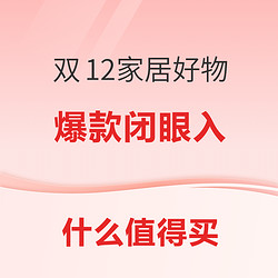 双十二家居不会买？来来来，这波车没你我不开~