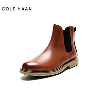 COLE HAAN 歌涵 colehaan/歌涵 男士切尔西靴 秋冬牛皮革烟筒短靴男C36533 棕色-C36533 42