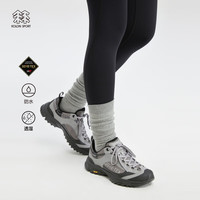 可隆 KOLON SPORT徒步鞋户外戈尔防水透湿运动鞋子露营登山鞋 灰色GY 255