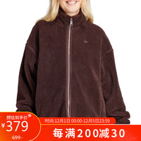 阿迪达斯 (adidas)女子 三叶草系列 SHIRT 抓绒保暖 夹克 IM3898 A/M码