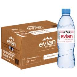 evian 依云 天然矿泉水  法国原装进口饮用水 500ml