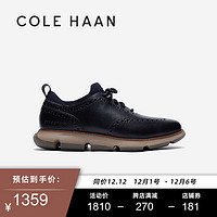 colehaan/歌涵 男鞋牛津鞋 23年秋季舒适缓震皮革休闲皮鞋C38255 藏青-C38255 41