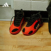 adidas阿迪达斯米切尔5代男女签名版专业篮球鞋 暗夜蛛影配色 红/黑/白 38(235mm)