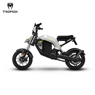 摩兽PesgoOne电动车新国标长续航锂电池电助力电动自行车 自由白 48V20Ah都市版