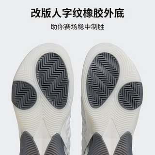 adidas阿迪达斯哈登同款7代男子签名版中帮专业篮球鞋IE9257 米白/粉白/灰 48(295mm)