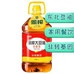 中安 22年日期)中安 纯大豆油5L 笨榨大豆油 非转基因食用油 农家豆油