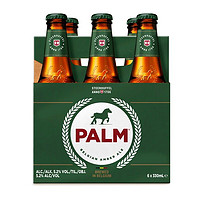 PALM 布马 SWINKELS FAMILY BREWERSPALM琥珀啤酒 比利时原装 Swinkels 顶部发酵 330ml*6瓶