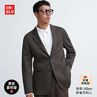 UNIQLO 优衣库 男装/女装/情侣 舒适外套直筒收腰西服商务休闲西装462530